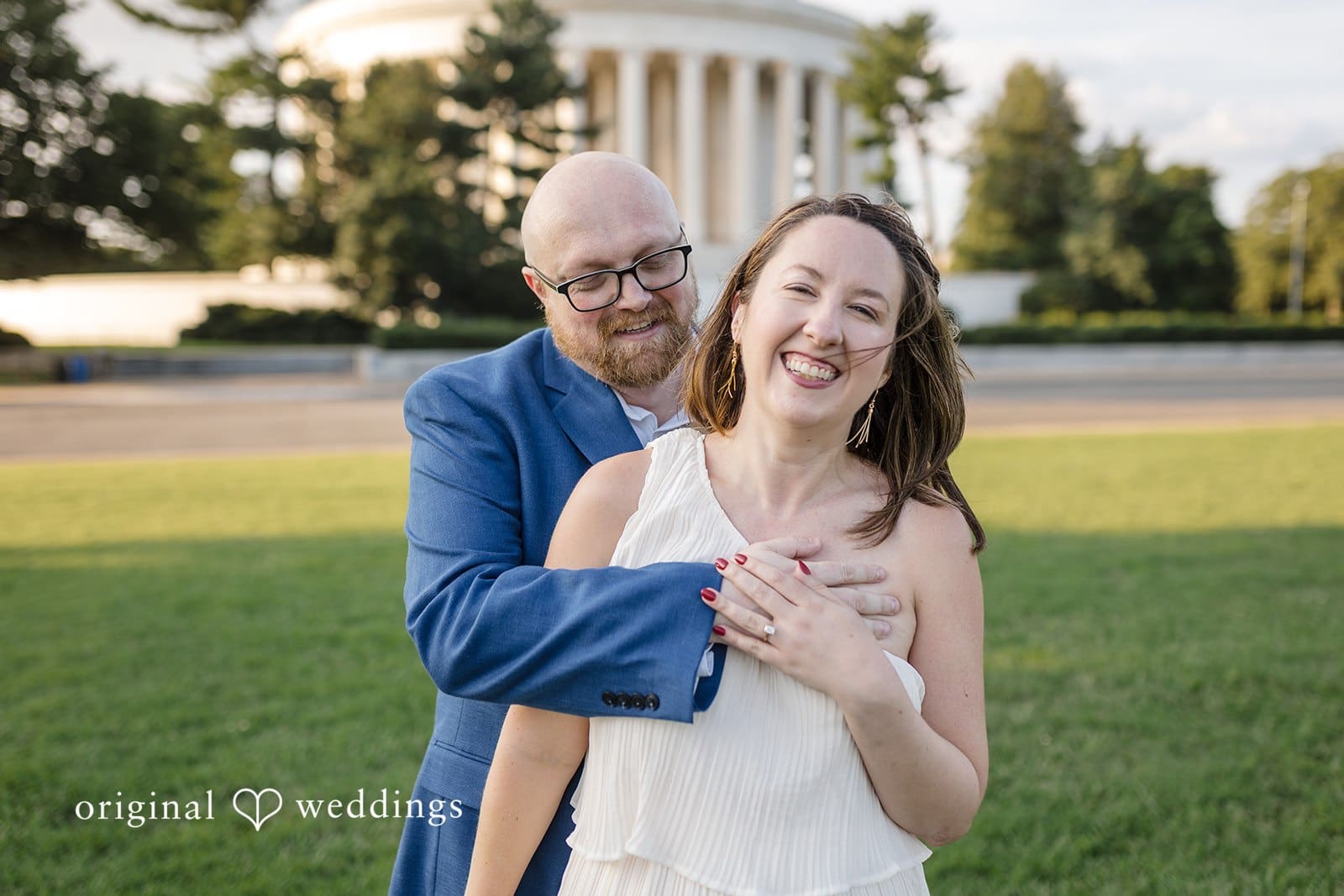 Jefferson Memorial Engagement // Meagan & Matt -