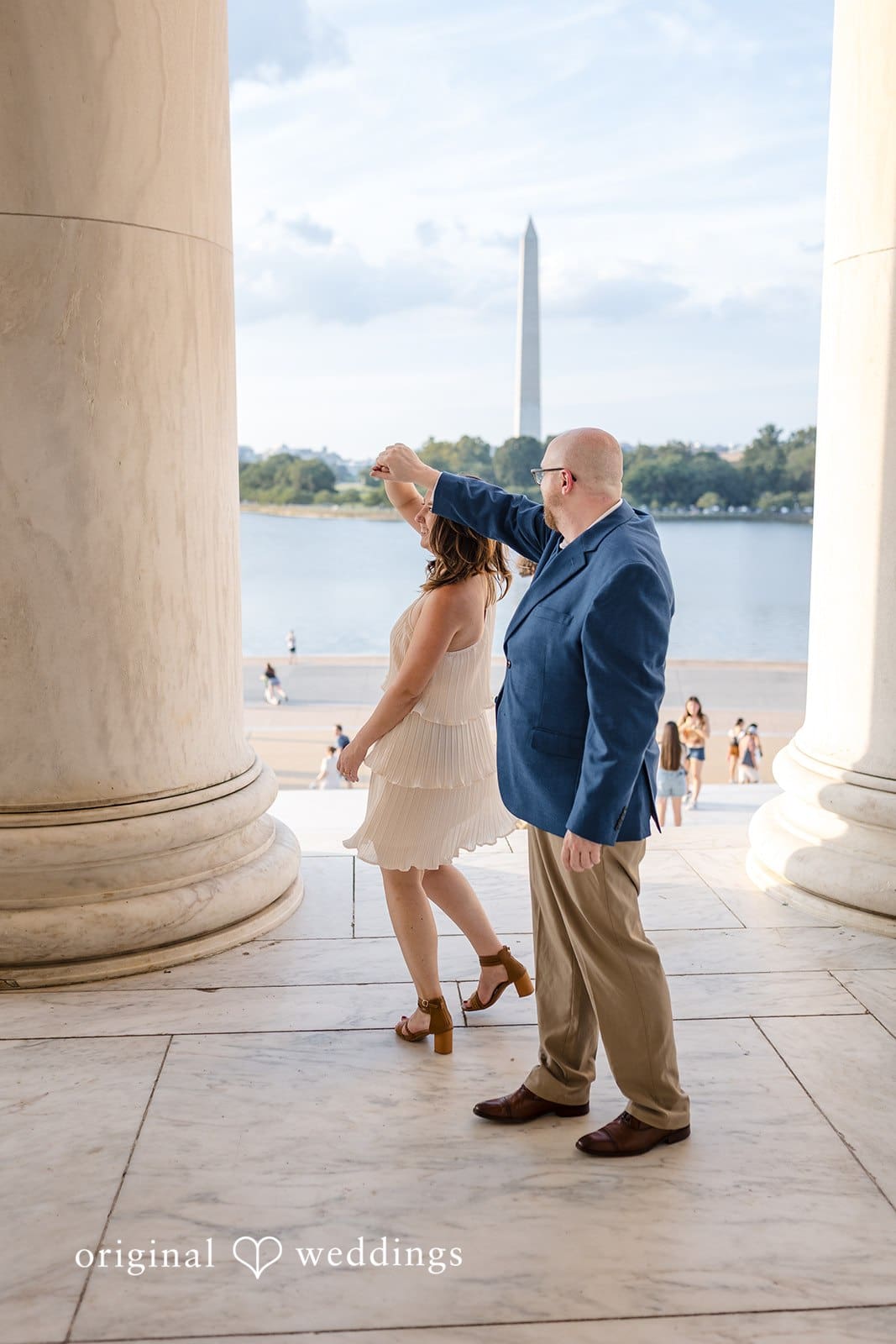 Jefferson Memorial Engagement // Meagan & Matt -