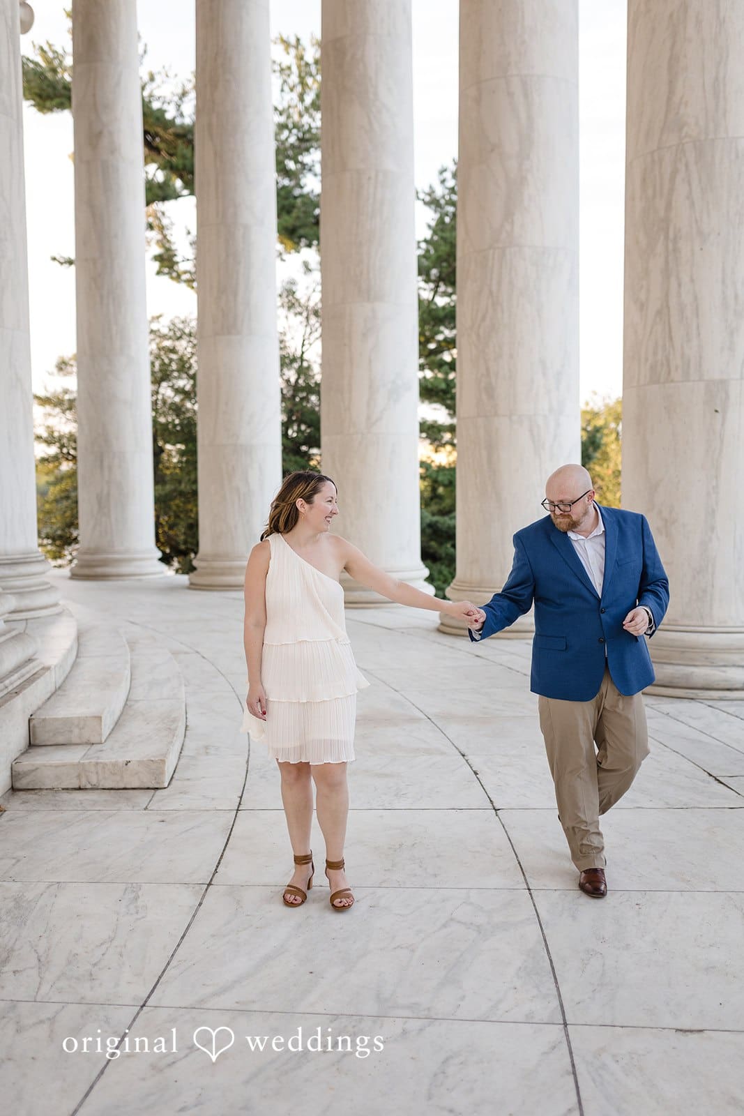 Jefferson Memorial Engagement // Meagan & Matt -