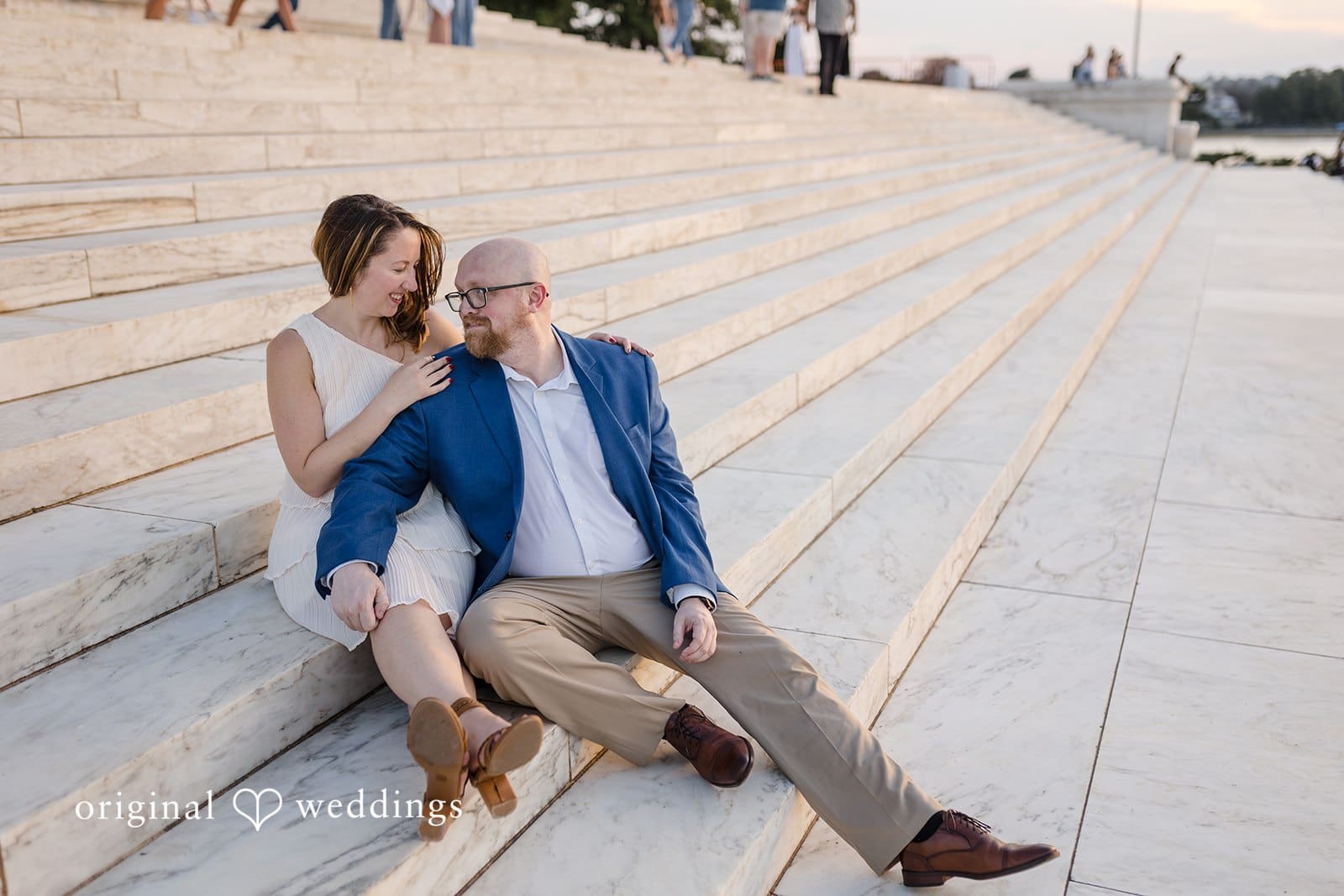 Jefferson Memorial Engagement // Meagan & Matt -