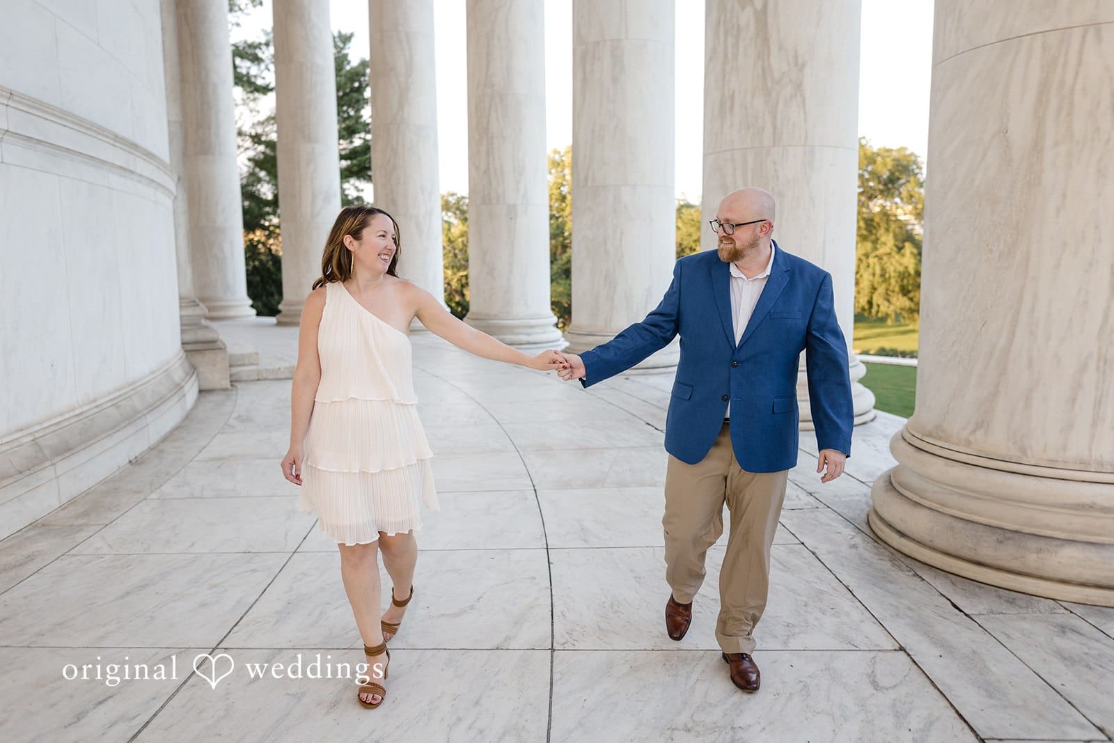 Jefferson Memorial Engagement // Meagan & Matt -