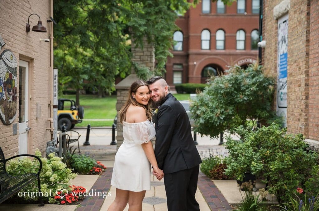 Claire + Benjamin Kane County Courthouse Wedding // Claire & Benjamin -