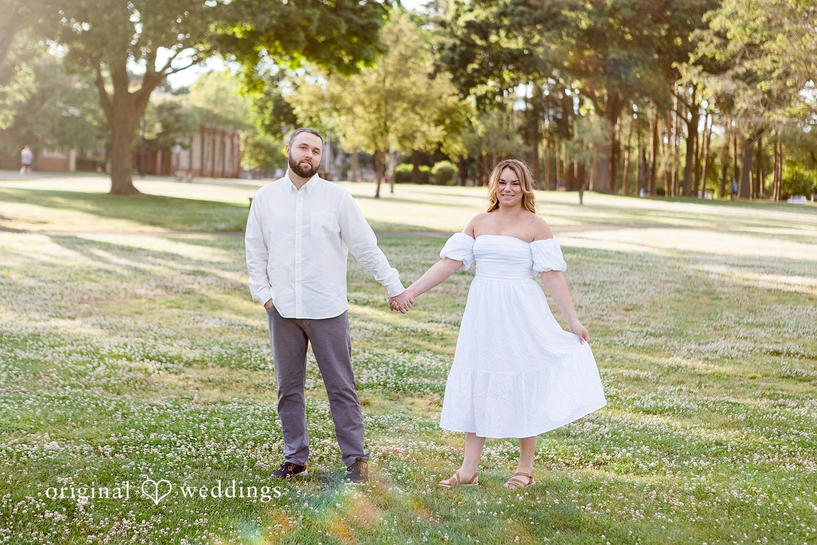 Lake Quannapowitt Engagement // Justina & Bryan -