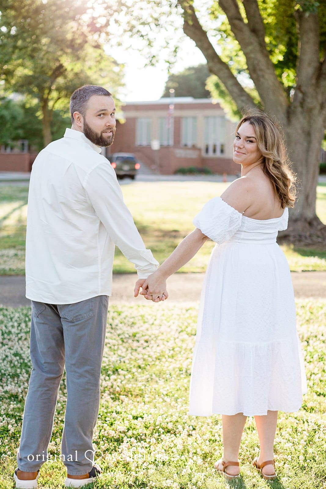 Lake Quannapowitt Engagement // Justina & Bryan -