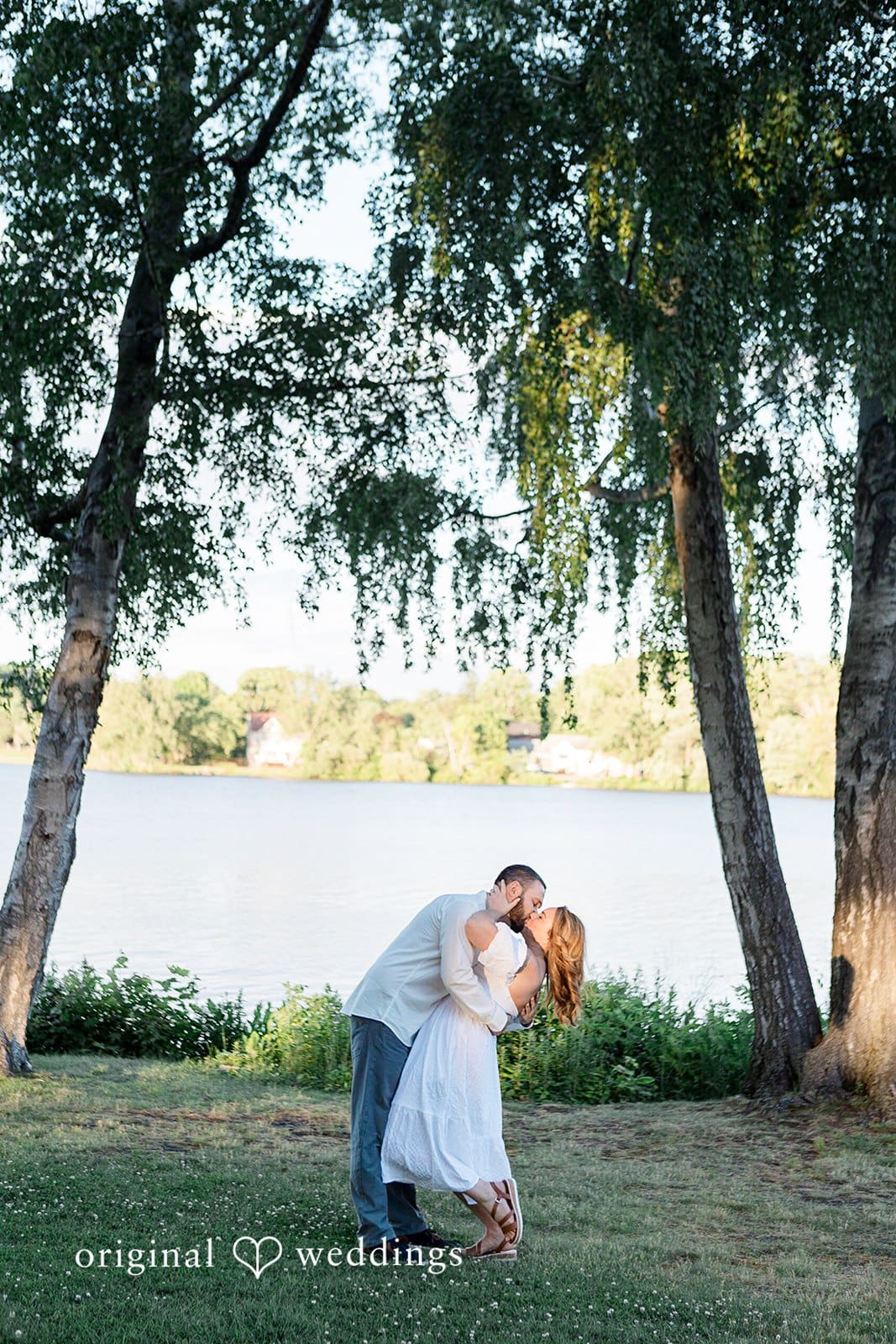 Lake Quannapowitt Engagement // Justina & Bryan -