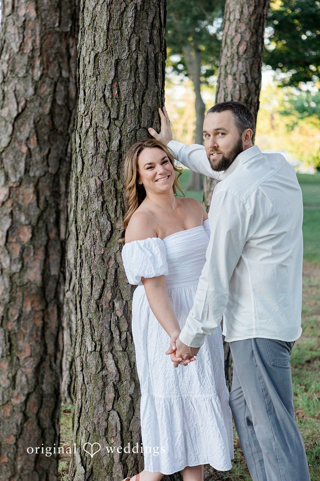 Lake Quannapowitt Engagement // Justina & Bryan -