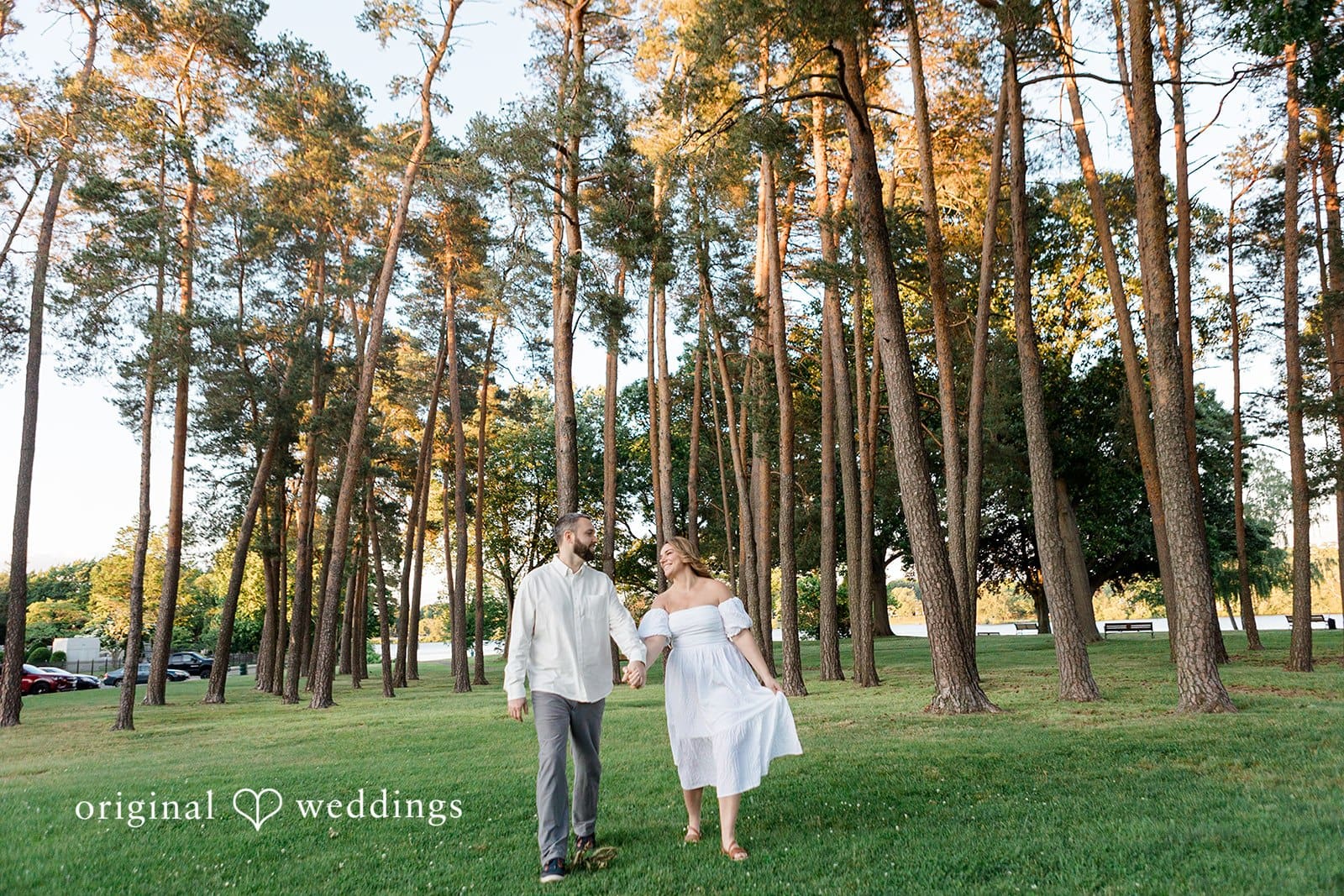 Lake Quannapowitt Engagement // Justina & Bryan -