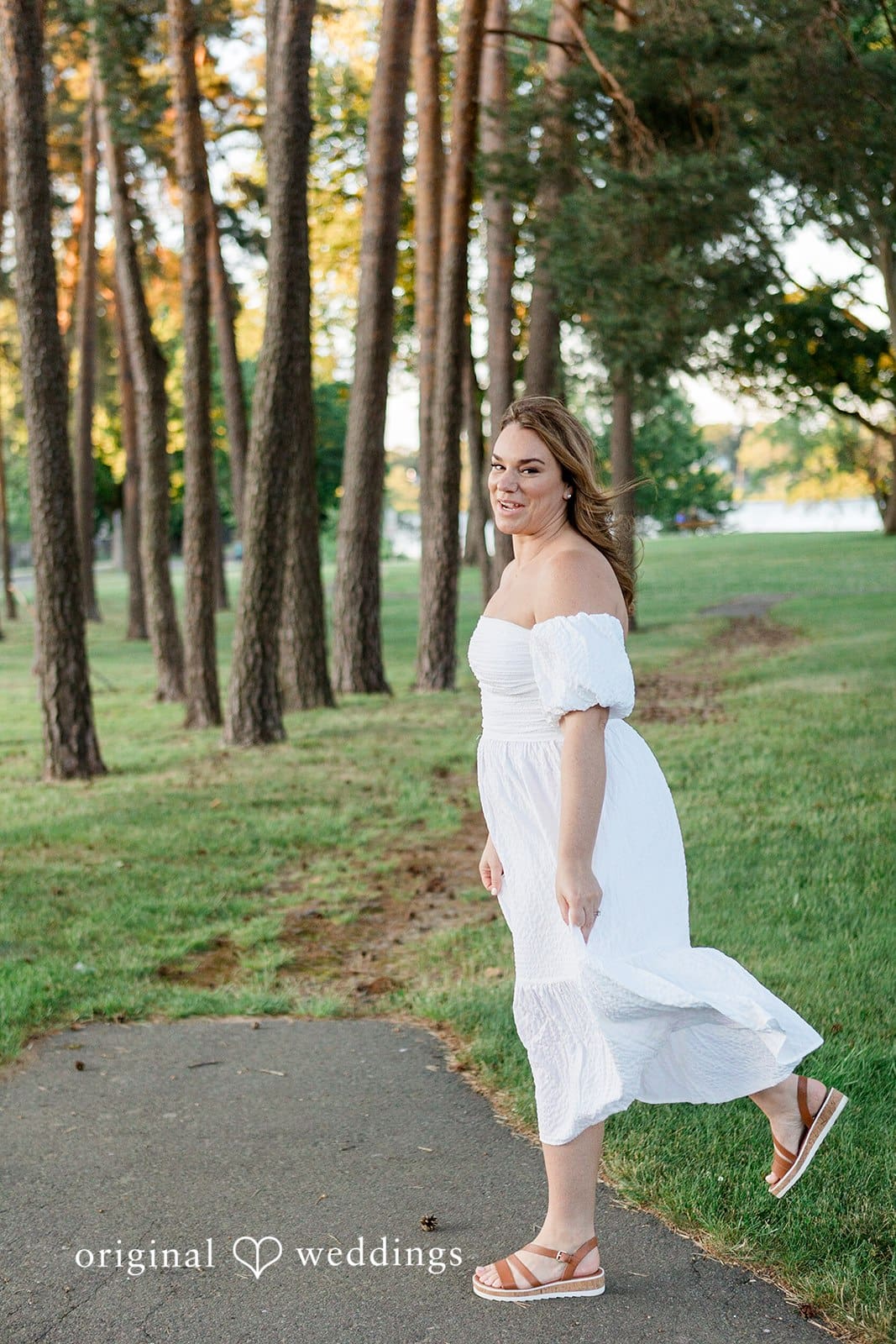 Lake Quannapowitt Engagement // Justina & Bryan -