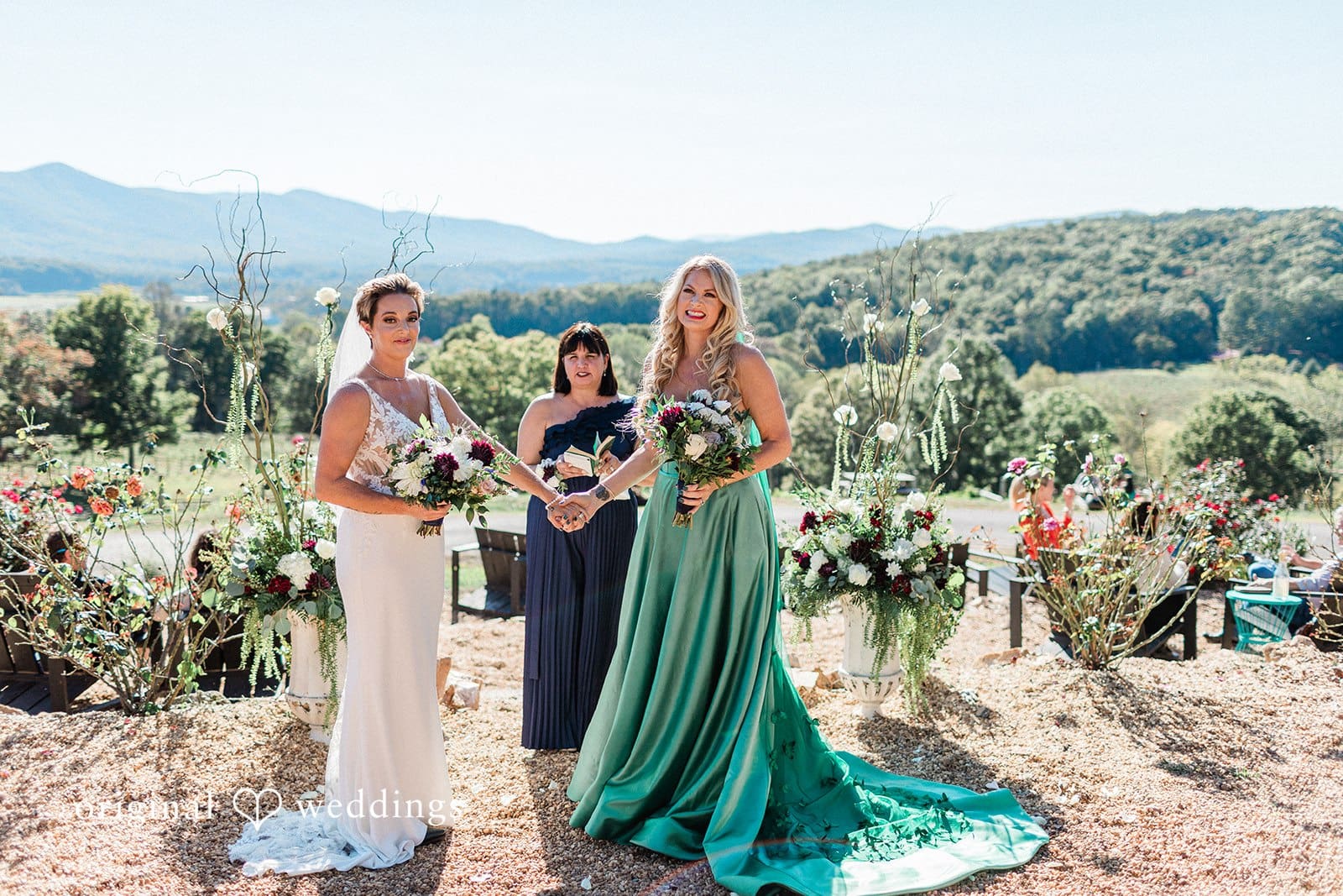 Living Water Winery Wedding // Dana & Jennifer -