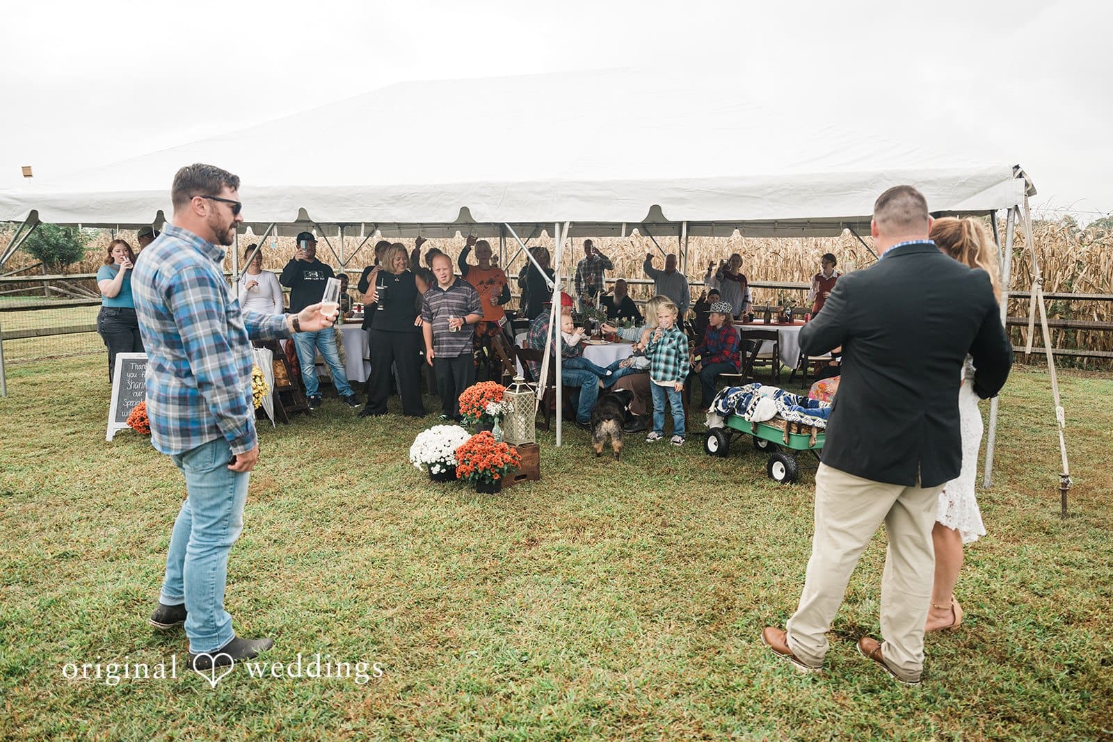 Maryland Backyard Wedding // Brittney & Matt -