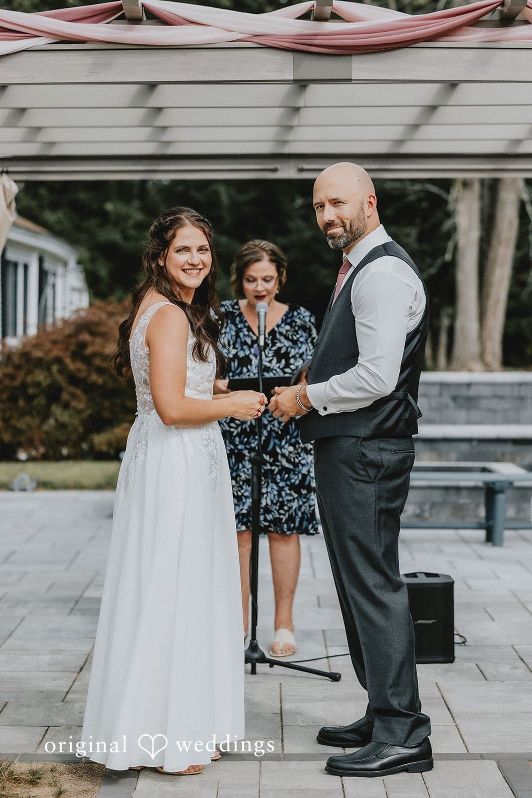 Massachusetts Backyard Wedding // Sara & Raymond -