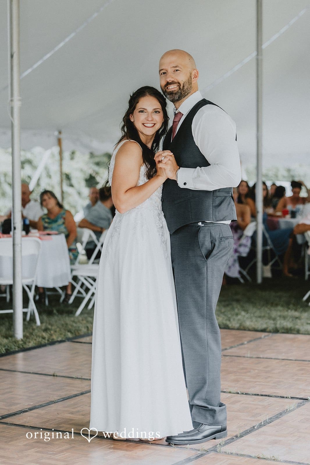 Massachusetts Backyard Wedding // Sara & Raymond -