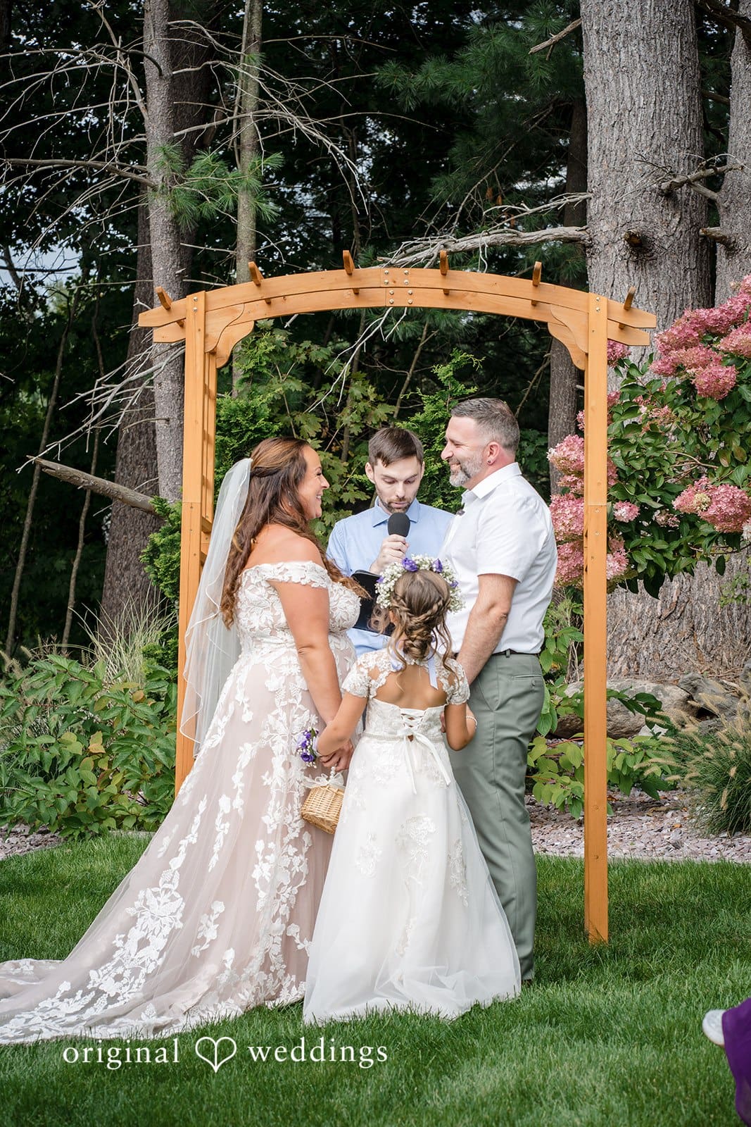 Massachusetts Backyard Wedding // Lorraine & David -