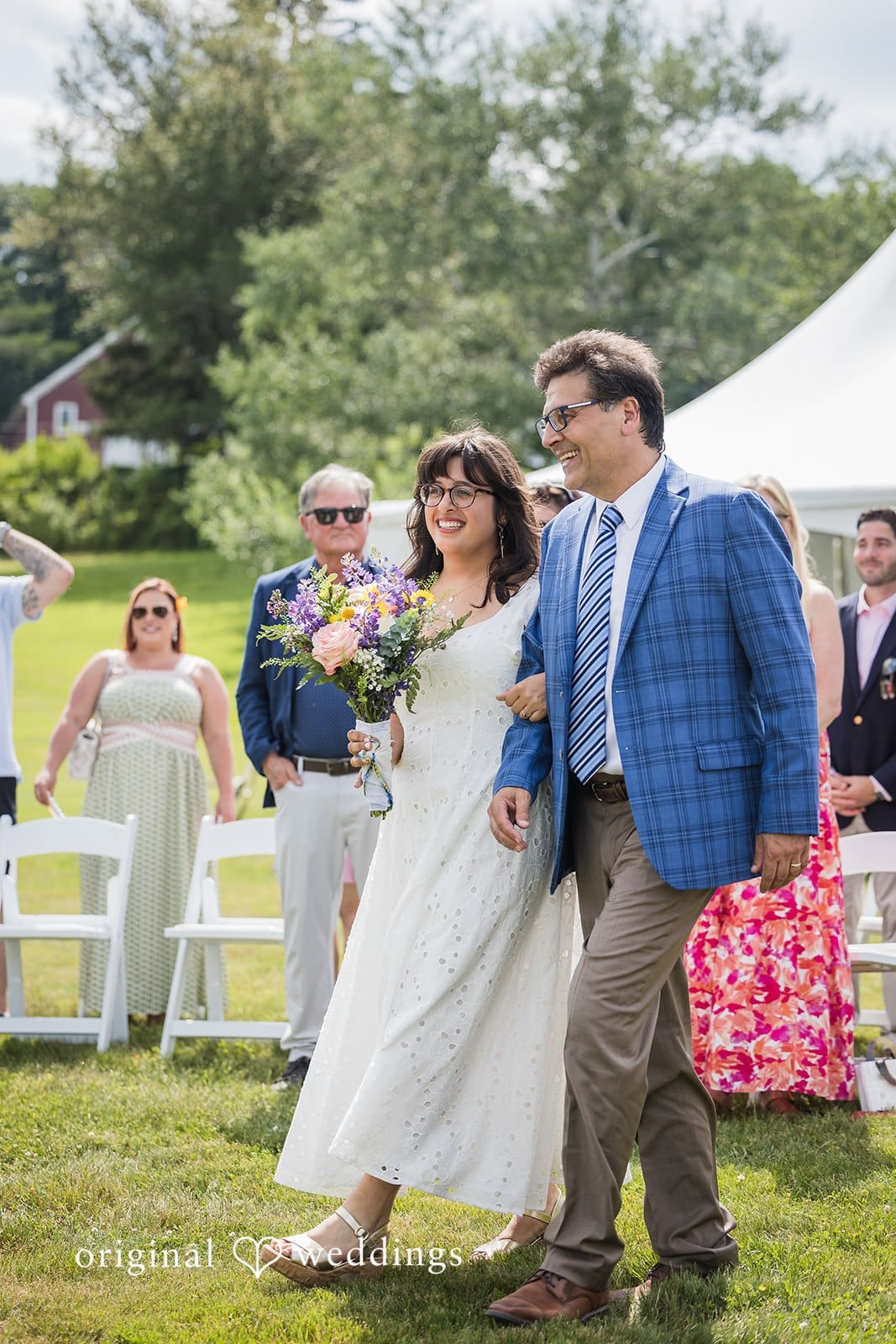 Massachusetts Backyard Wedding // Andrea & Matt -