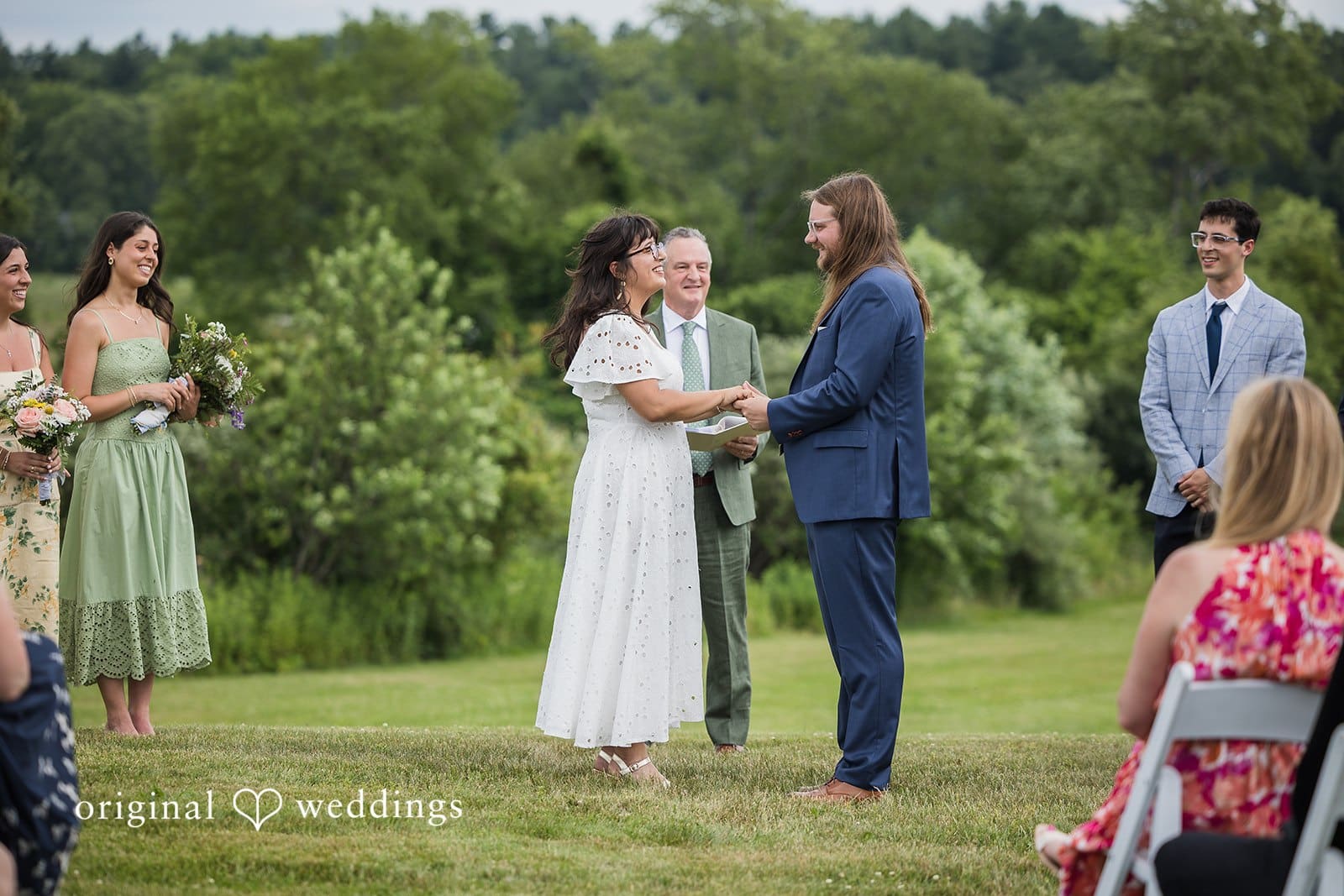 Massachusetts Backyard Wedding // Andrea & Matt -