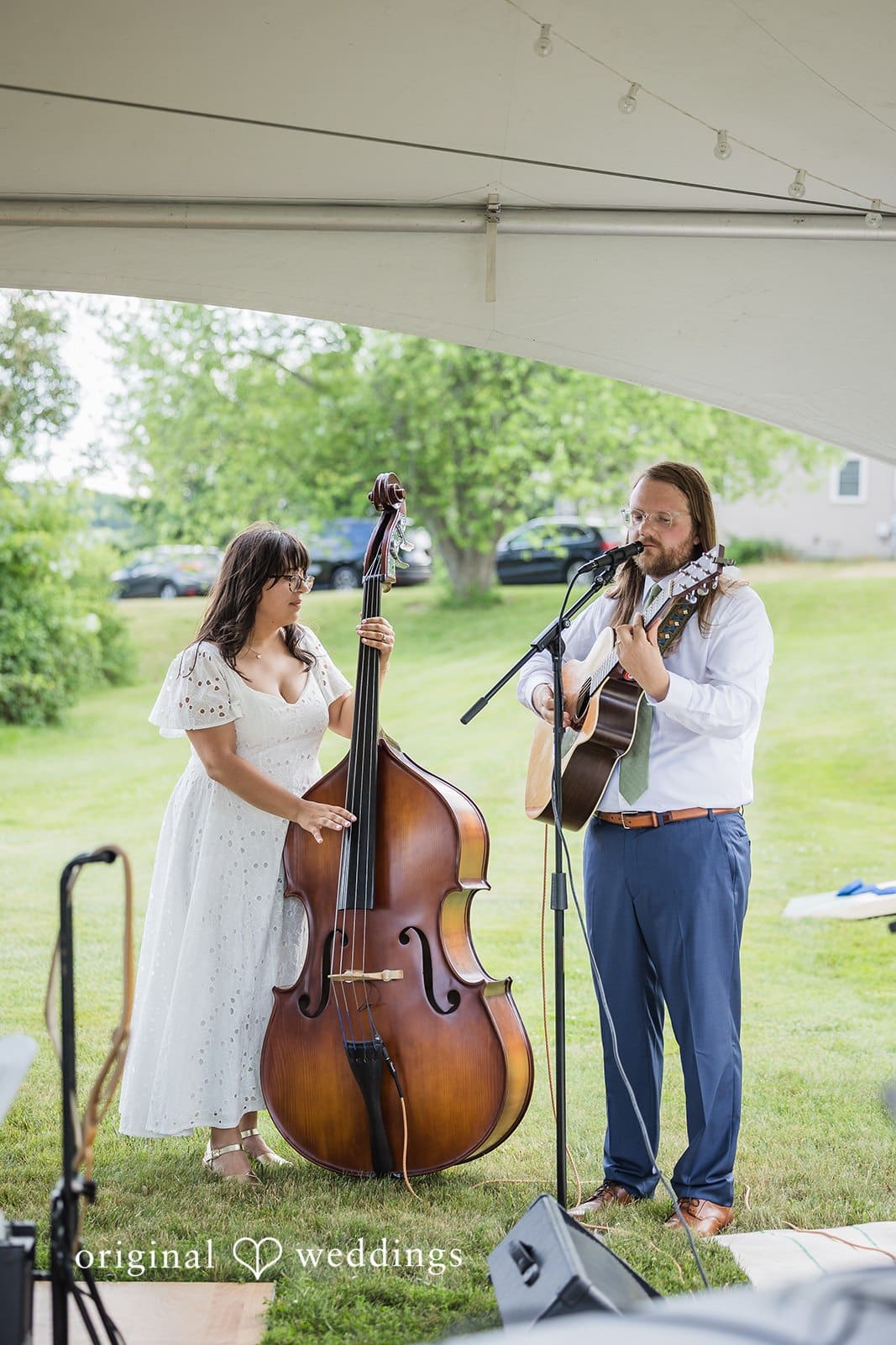 Massachusetts Backyard Wedding // Andrea & Matt -