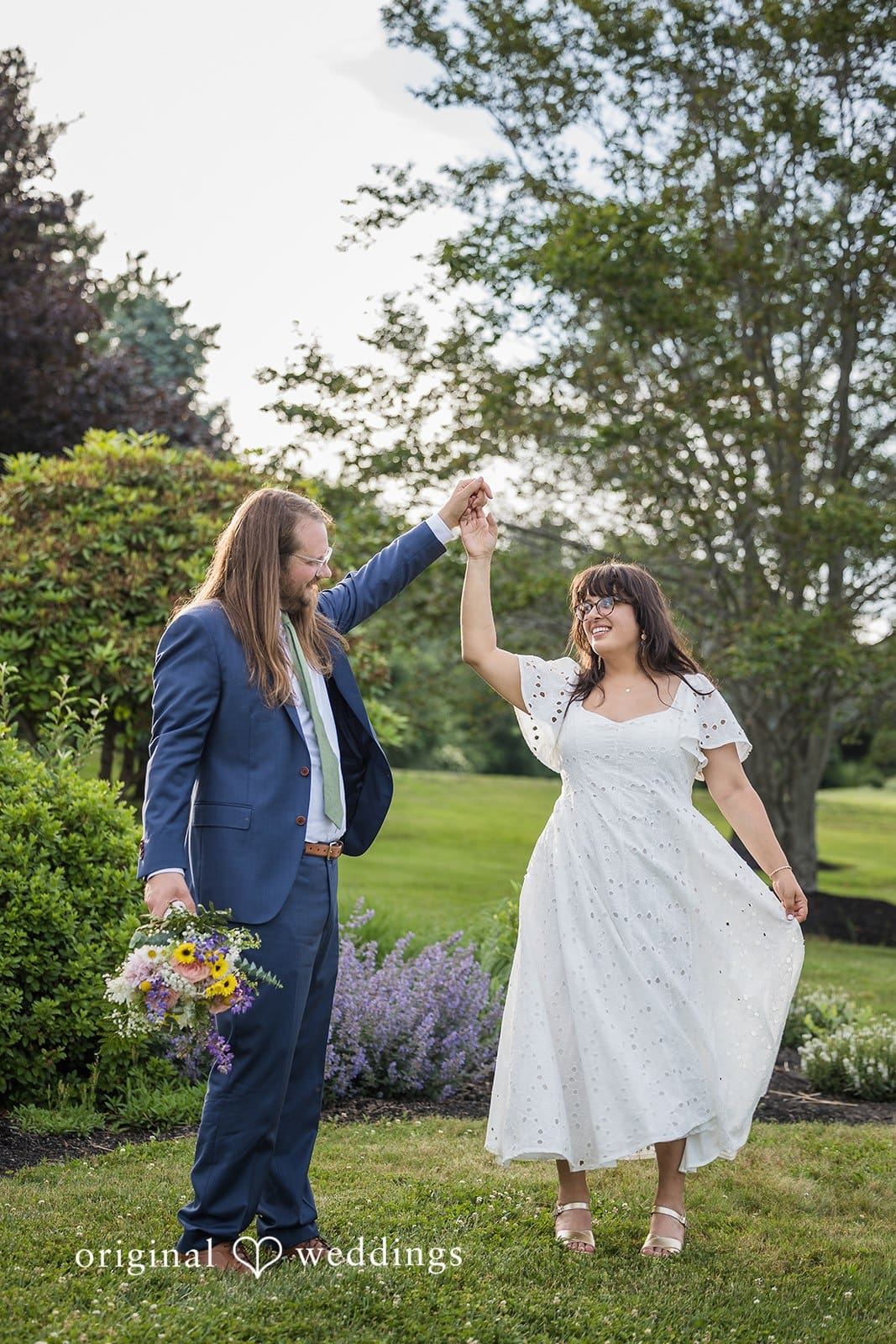 Massachusetts Backyard Wedding // Andrea & Matt -