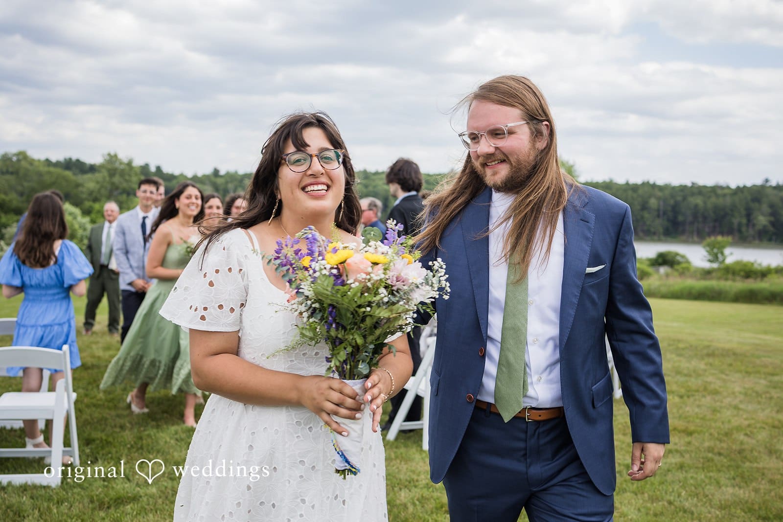 Massachusetts Backyard Wedding // Andrea & Matt -