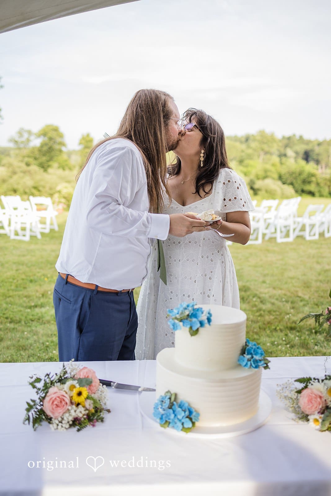 Massachusetts Backyard Wedding // Andrea & Matt -