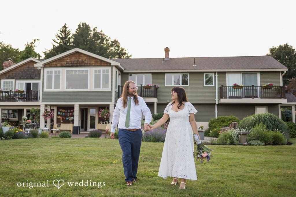 Massachusetts Backyard Wedding // Andrea & Matt -