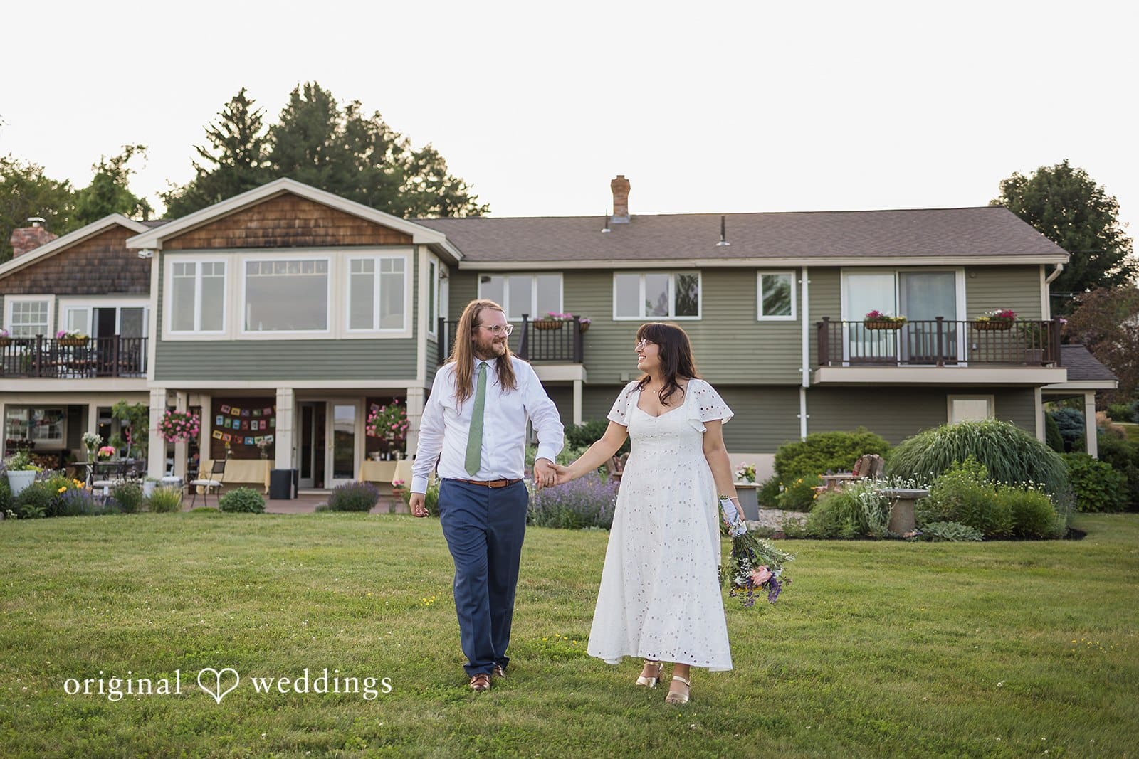 Massachusetts Backyard Wedding // Andrea & Matt -