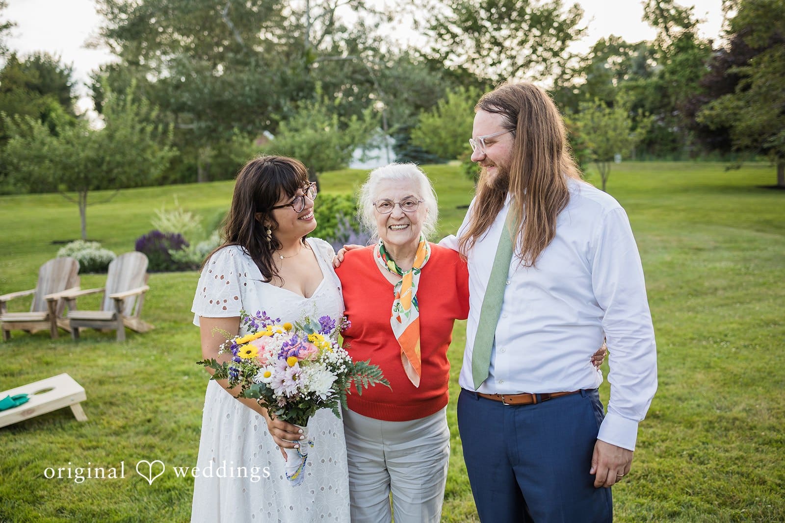 Massachusetts Backyard Wedding // Andrea & Matt -