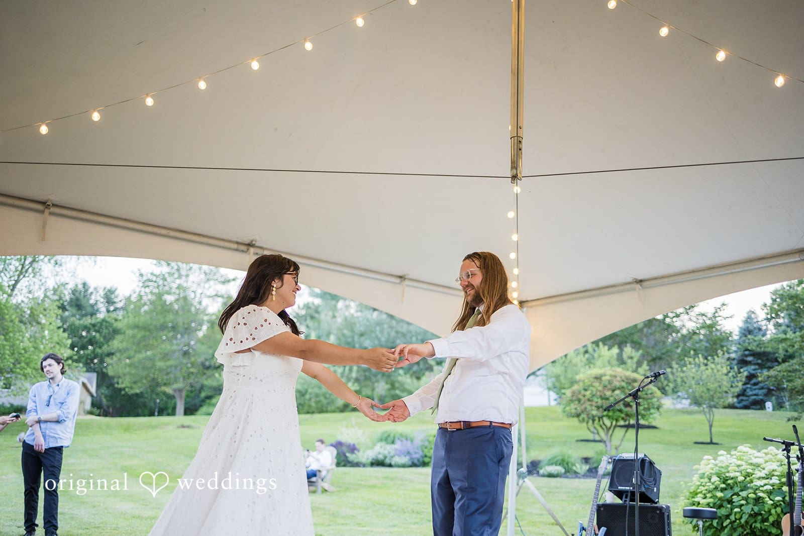 Massachusetts Backyard Wedding // Andrea & Matt -
