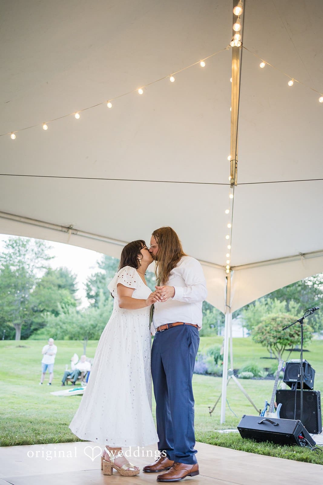 Massachusetts Backyard Wedding // Andrea & Matt -