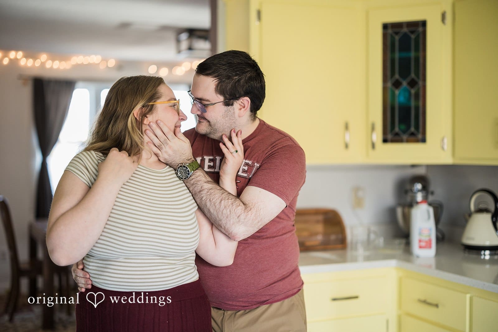 Massachusetts Home Engagement // Anastasia & Aaron -