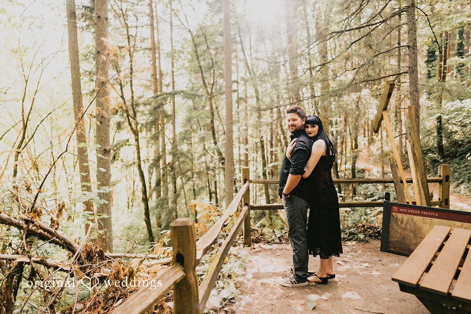 May Creek Park Engagement // Julia & Josh -