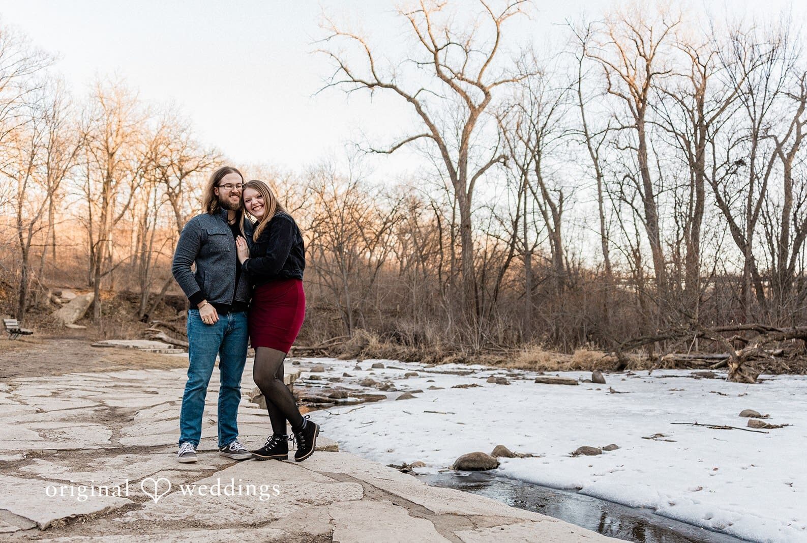 Minnehaha Falls Engagement // Courtney & Ross -