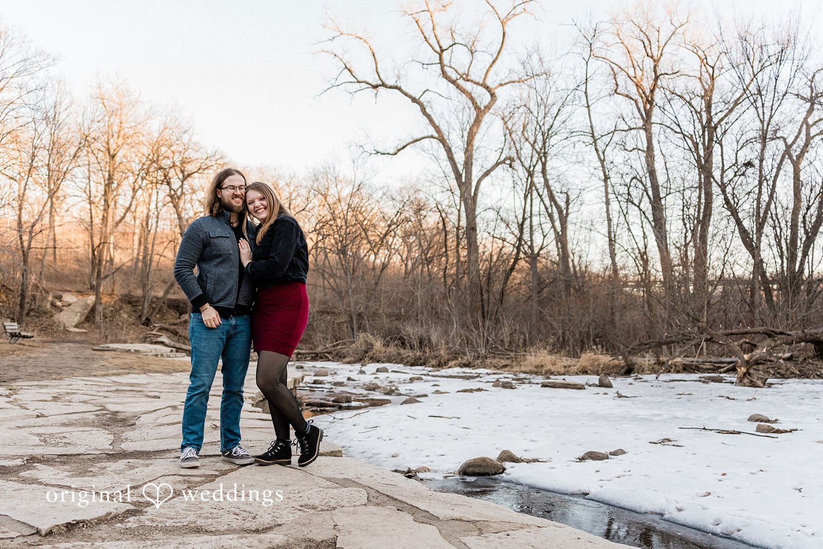 Minnehaha Falls Engagement // Courtney & Ross -