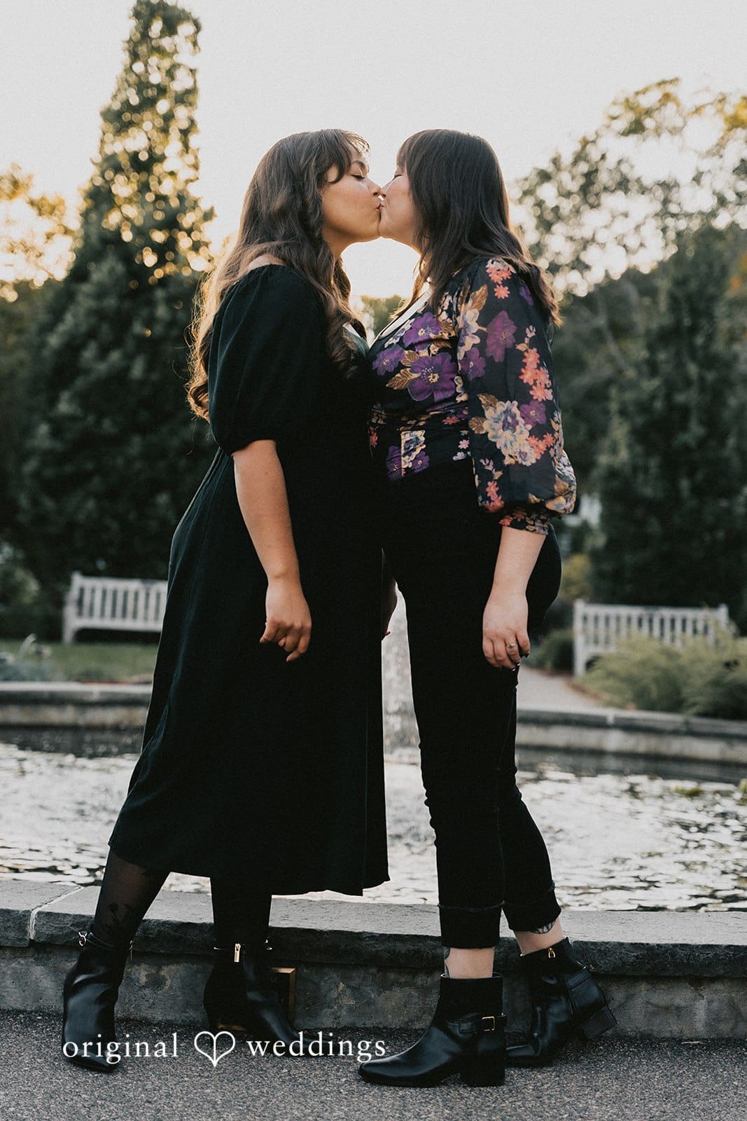 Minnesota Landscape Arboretum Engagement // Amanda & Stacia -