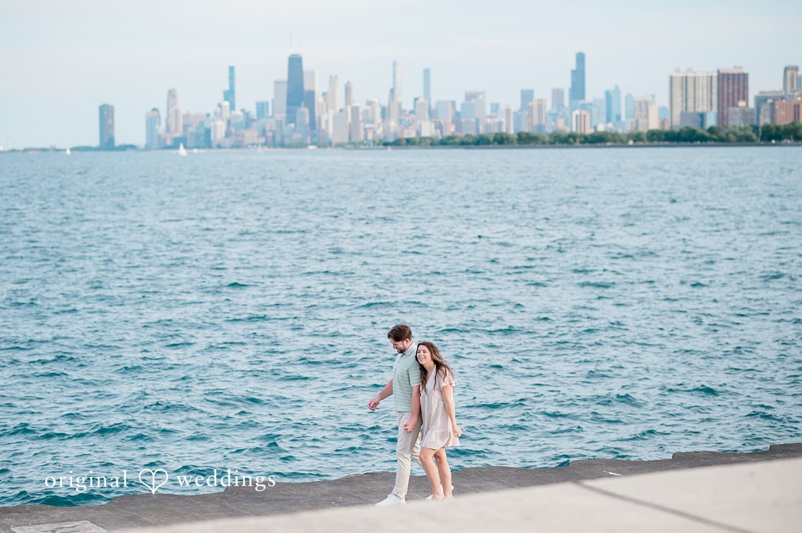 Montrose Harbor Engagement // Jordan & Brianna -