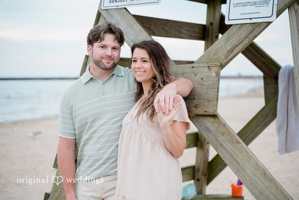 Montrose Harbor Engagement // Jordan & Brianna -