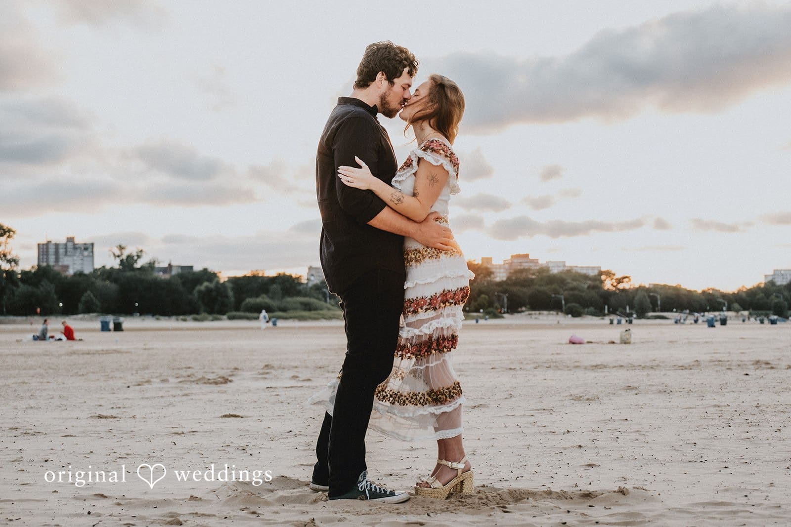 Montrose Harbor Engagement // Megan & Alex -