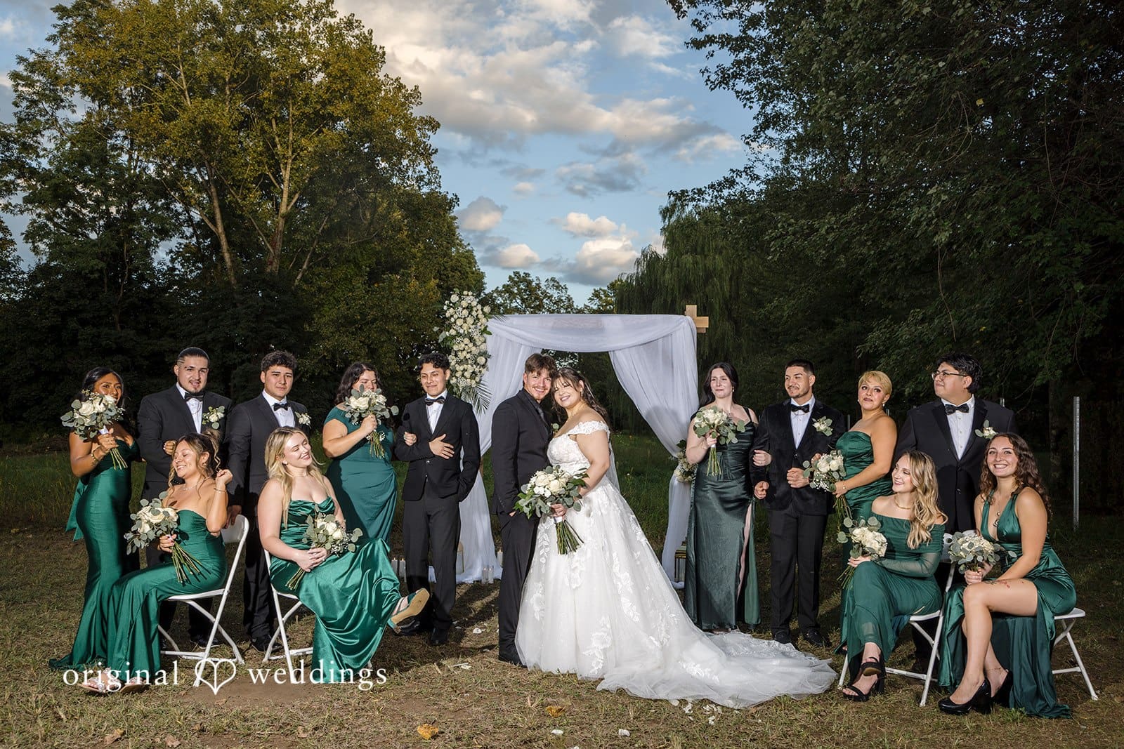 New York Backyard Wedding // Jenifer & Josue -