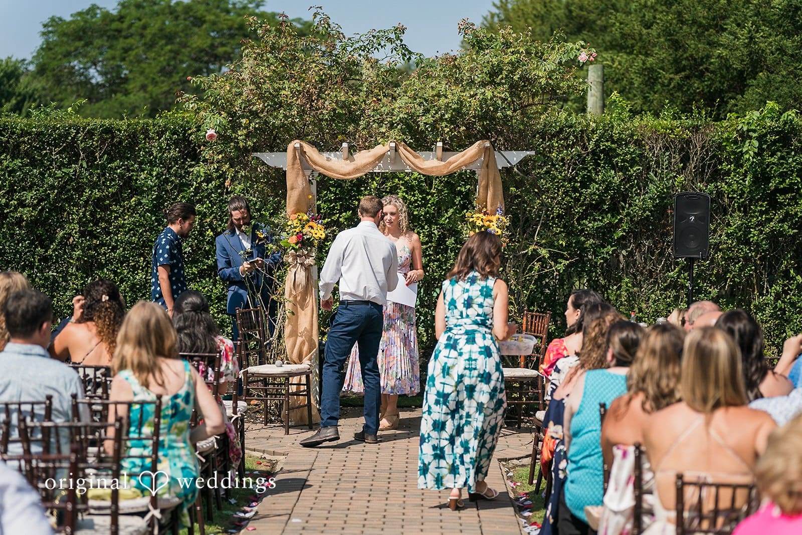 New York Backyard Wedding // Marisa & AJ -
