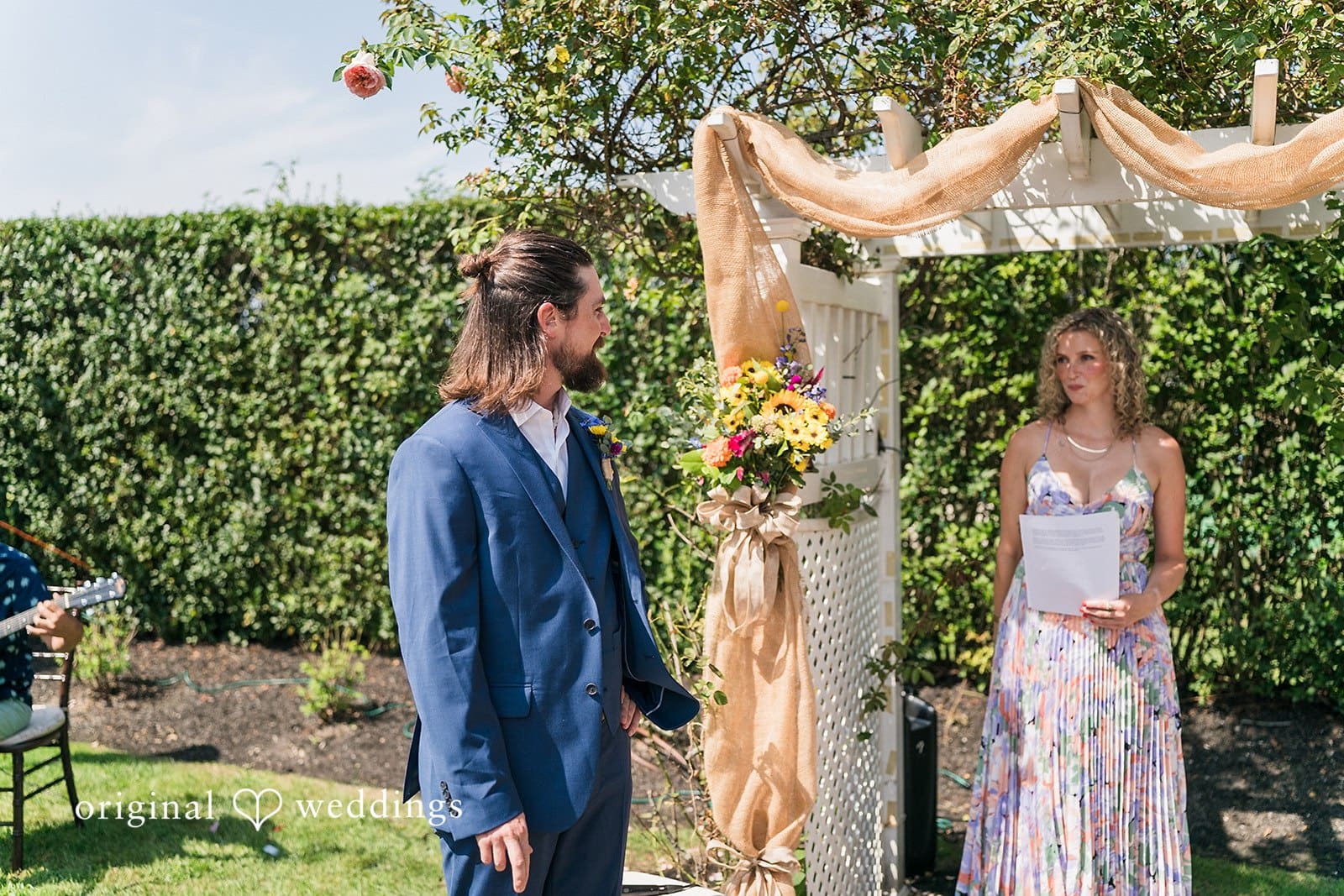 New York Backyard Wedding // Marisa & AJ -