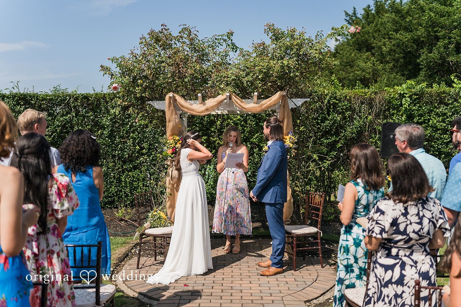 New York Backyard Wedding // Marisa & AJ -