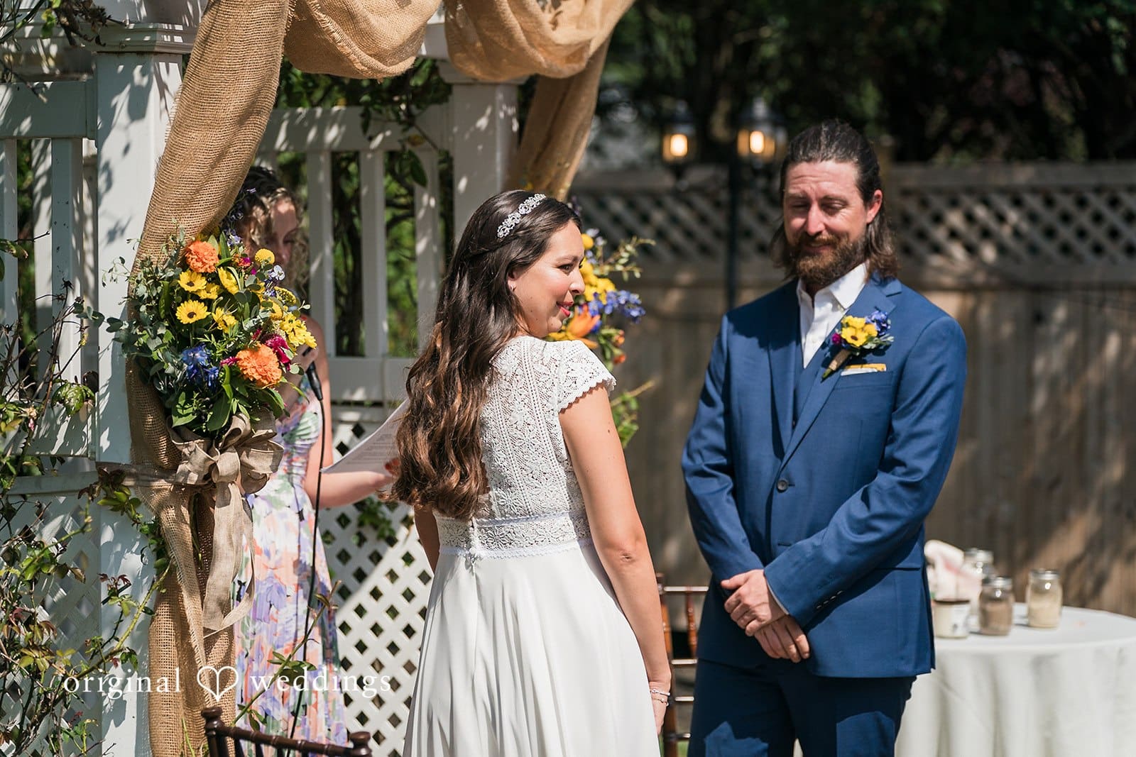 New York Backyard Wedding // Marisa & AJ -