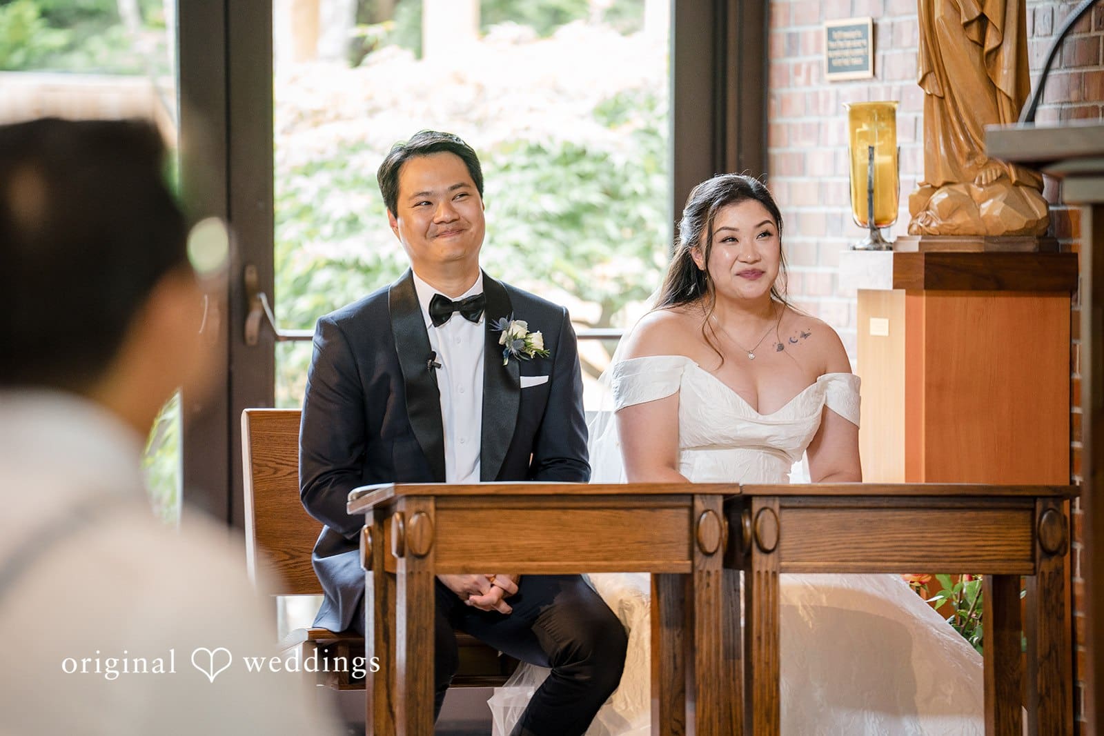 Newman Center Catholic Church Wedding // Valery & Chelsea -