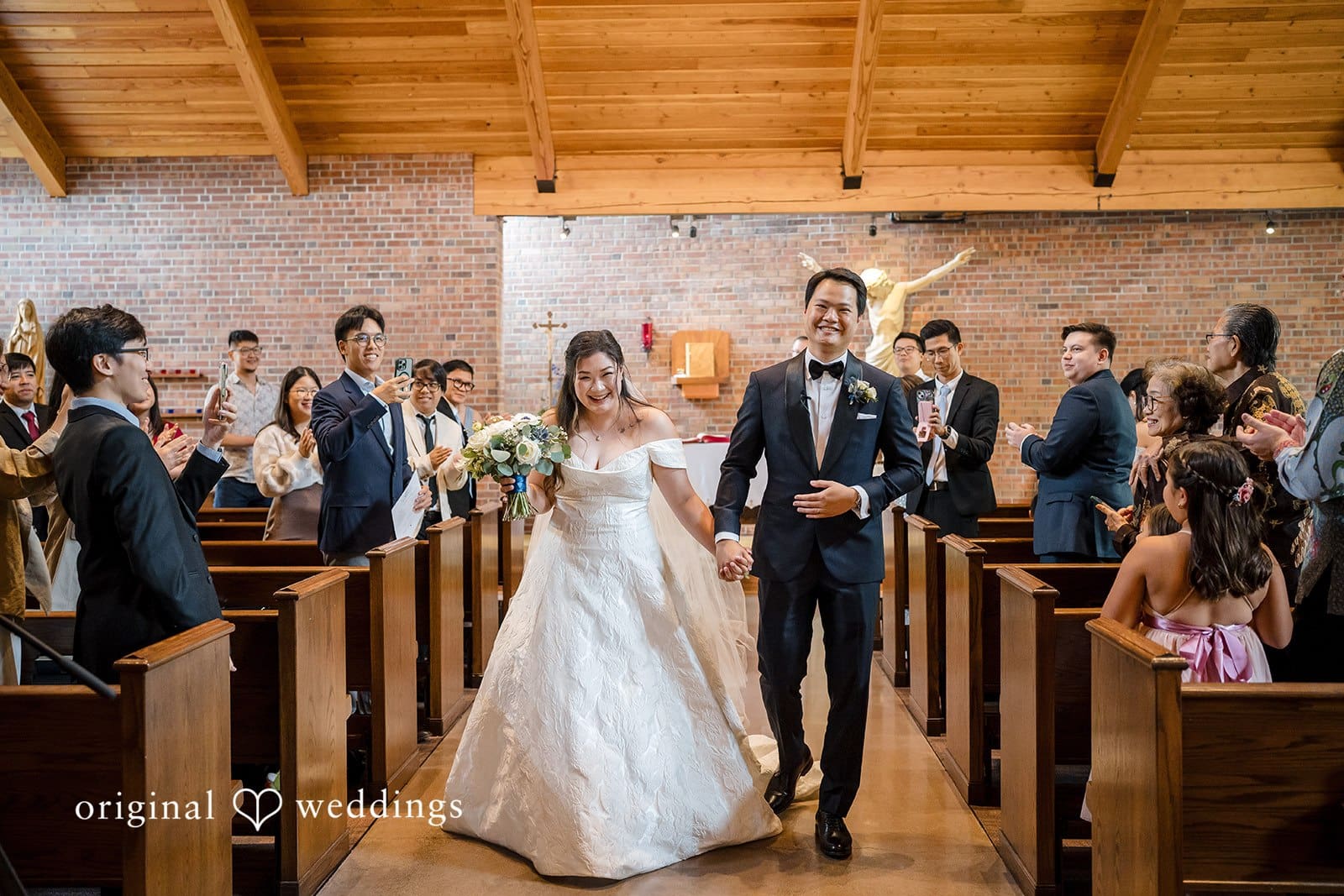 Newman Center Catholic Church Wedding // Valery & Chelsea -