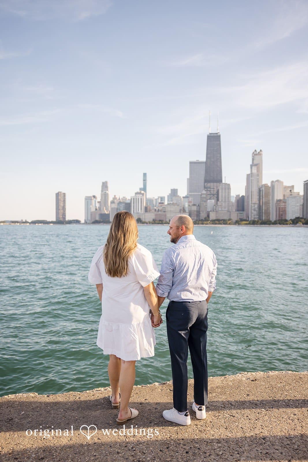 North Ave Beach Engagement // Meaghan & Jordan -