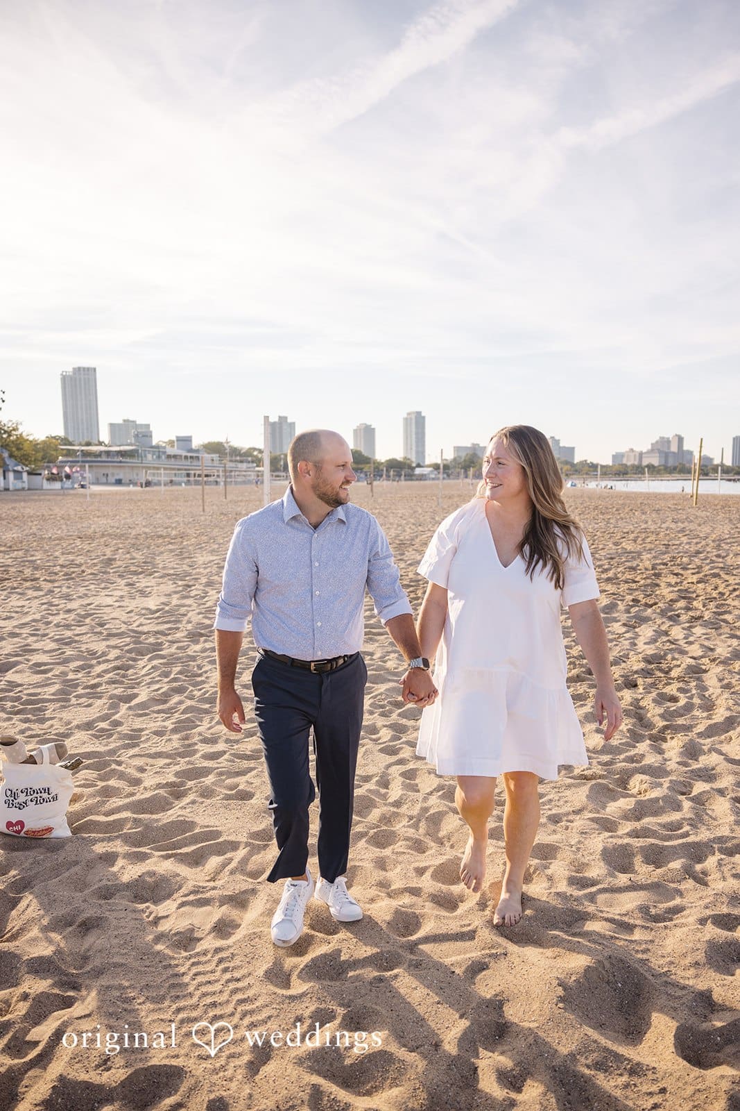 North Ave Beach Engagement // Meaghan & Jordan -