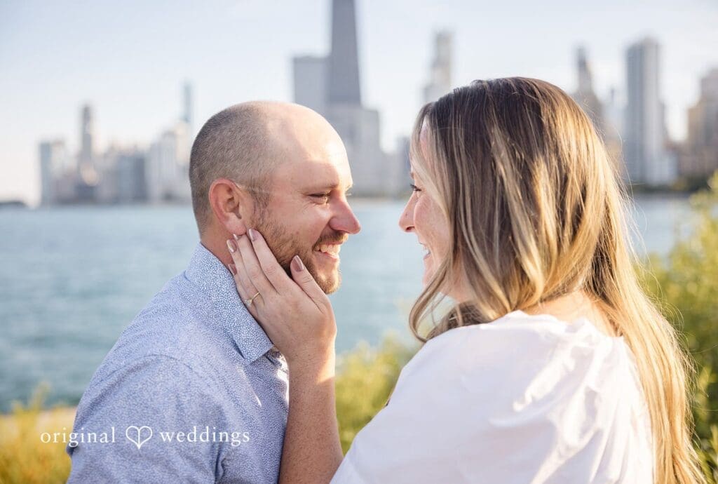 North Ave Beach Engagement // Meaghan & Jordan -