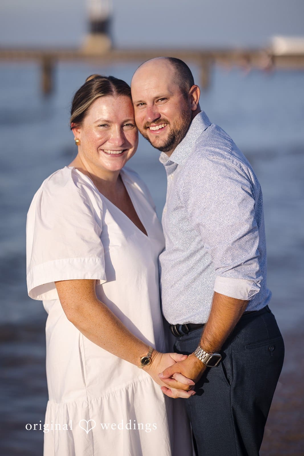 North Ave Beach Engagement // Meaghan & Jordan -