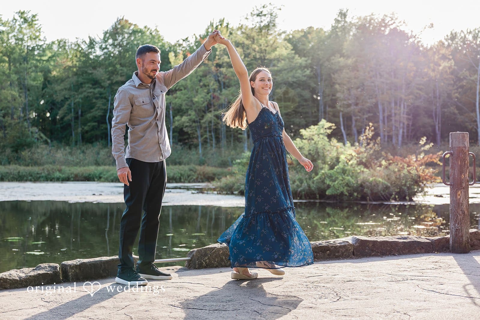 North Chagrin Park Engagement // Laura & Robert -
