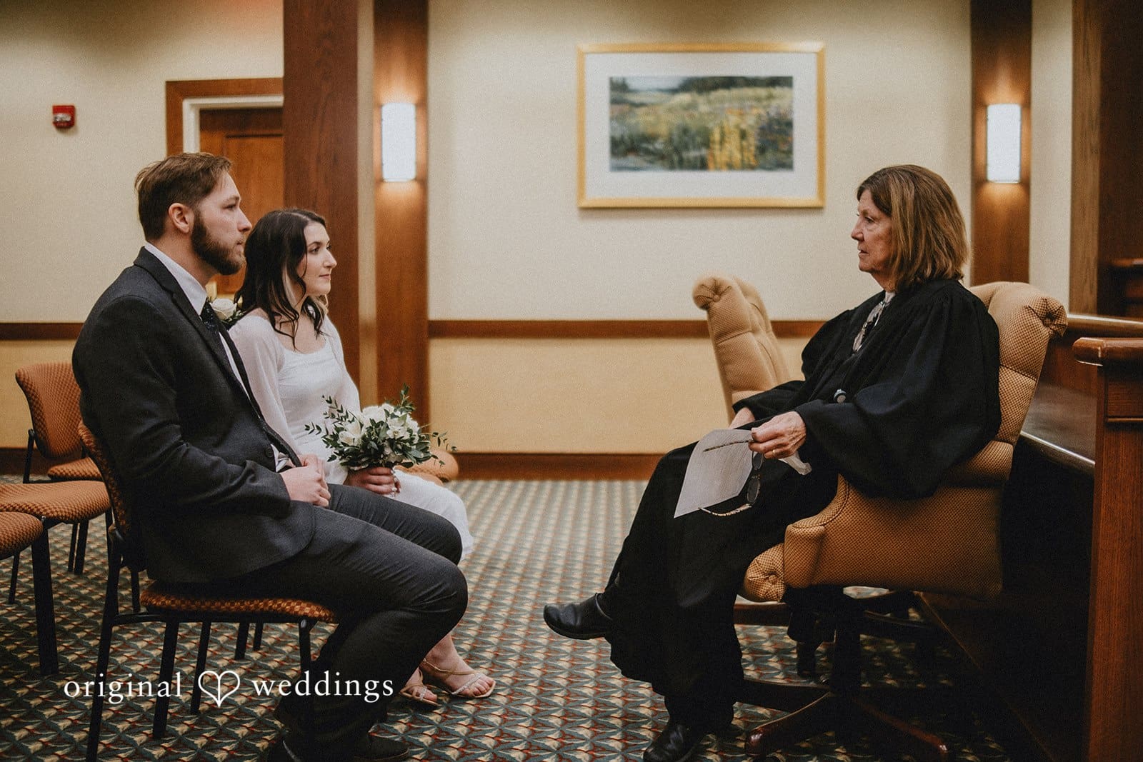 Oakwood Municipal Court Wedding // Tessa & Steven -