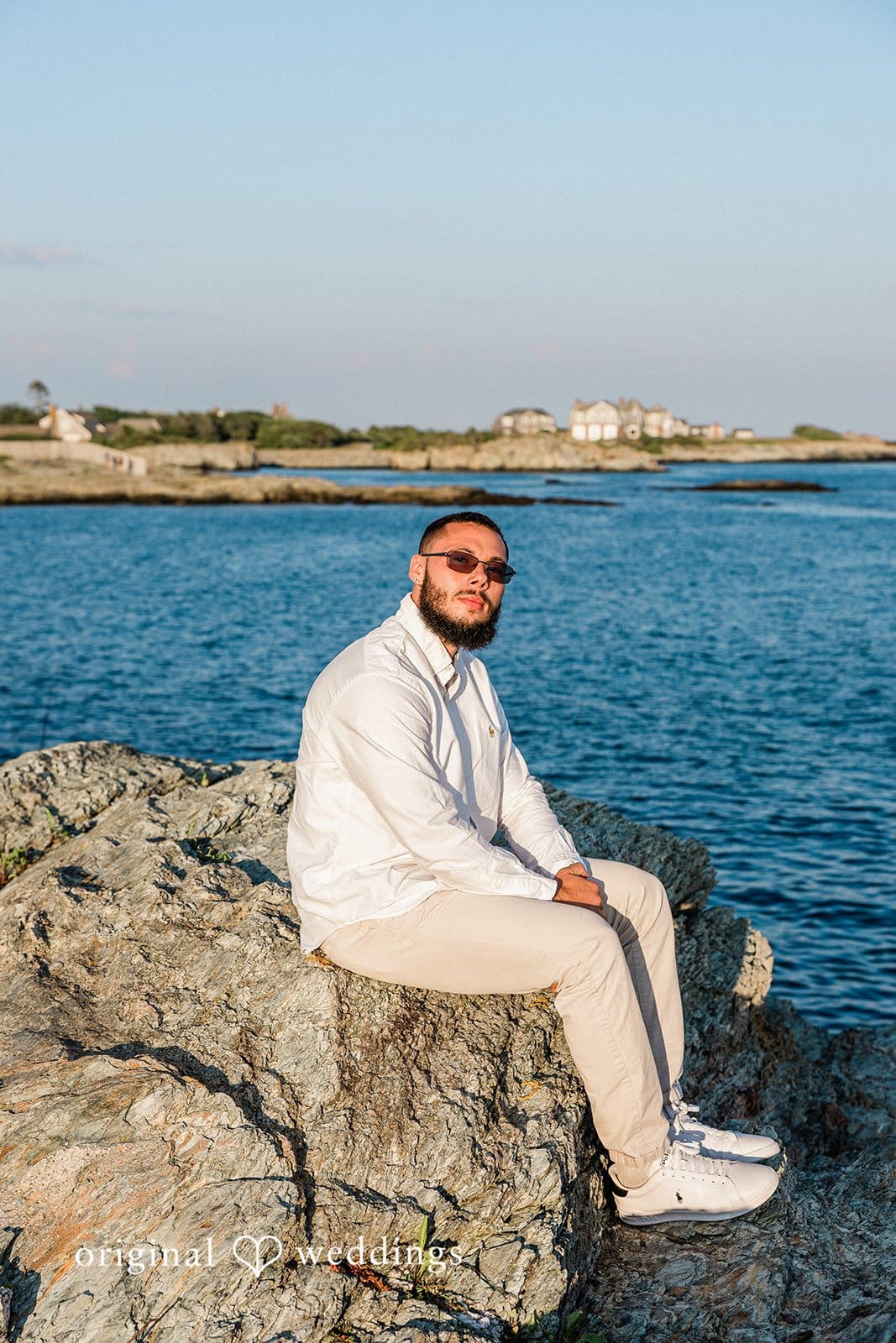 Ocean Drive in Newport Engagement // Taylor & Andrew -